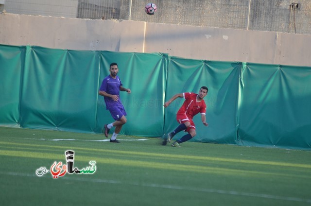 نادي الوحدة يطحن سروتكين4-0 على ارض الملعب الشرقي بالكادر المحلي واللاعب القسماوي يثبت نفسه